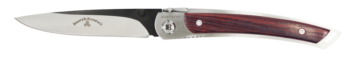 Couteau pliant liner lock équipé d'une lame en acier inoxydable